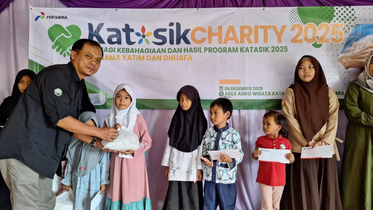 Pertamina Patra Niaga Regional JBB Dorong Kepedulian dan Pemberdayaan Masyarakat melalui KATASIK CHARITY 2025 KATASIK CHARITY 2025.
