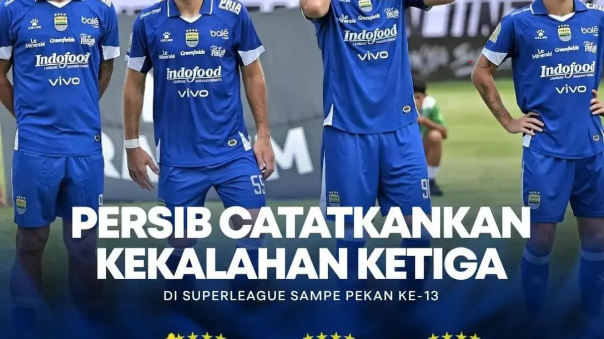 Persib Bandung Samai Catatan Kekalahan Musim Back to Back Juara, Malut United Jadi Momok Menakutkan! Persib Bandung Samai Catatan Kekalahan Musim Back to Back Juara