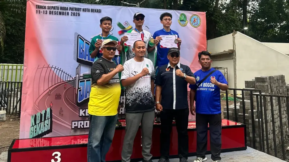 Diikuti 11 Kota/Kabupaten, Porserosi Jabar Sukses Gelar BK Porprov XV/2026 Cabor Sepatu Roda Disiplin Speed Porprov Jabar.