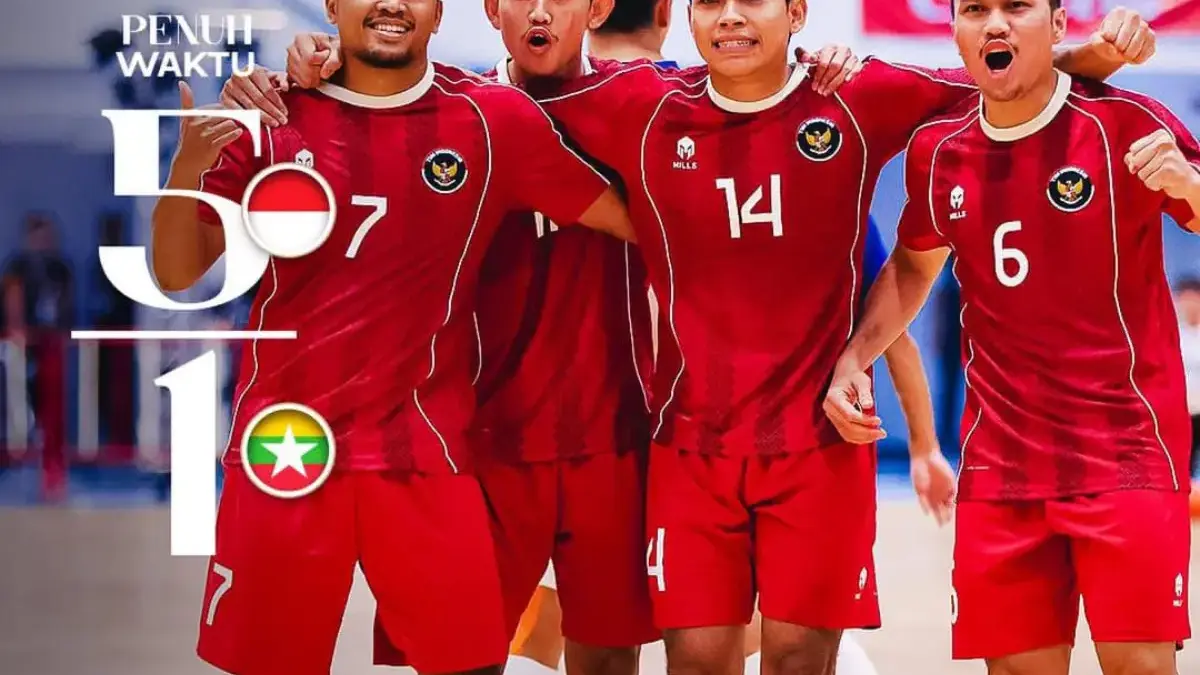 Pesta Gol di SEA Games 2025! Indonesia Hancurkan Myanmar 5-1, Strategi Hector Souto Tak Terbendung Timnas Futsal Indonesia Hancurkan Myanmar 5-1