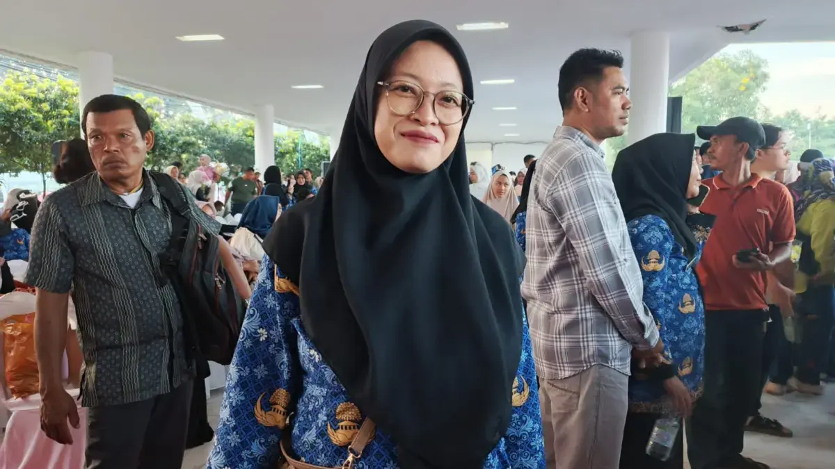 Ratusan Ibu Hamil Ikuti Pelantikan 6.483 PPPK Paruh Waktu di Karawang