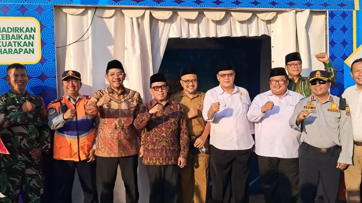 Kemenag RI resmi menggelar Kick Off Program Masjid Ramah Pemudik Nataru di Karawang
