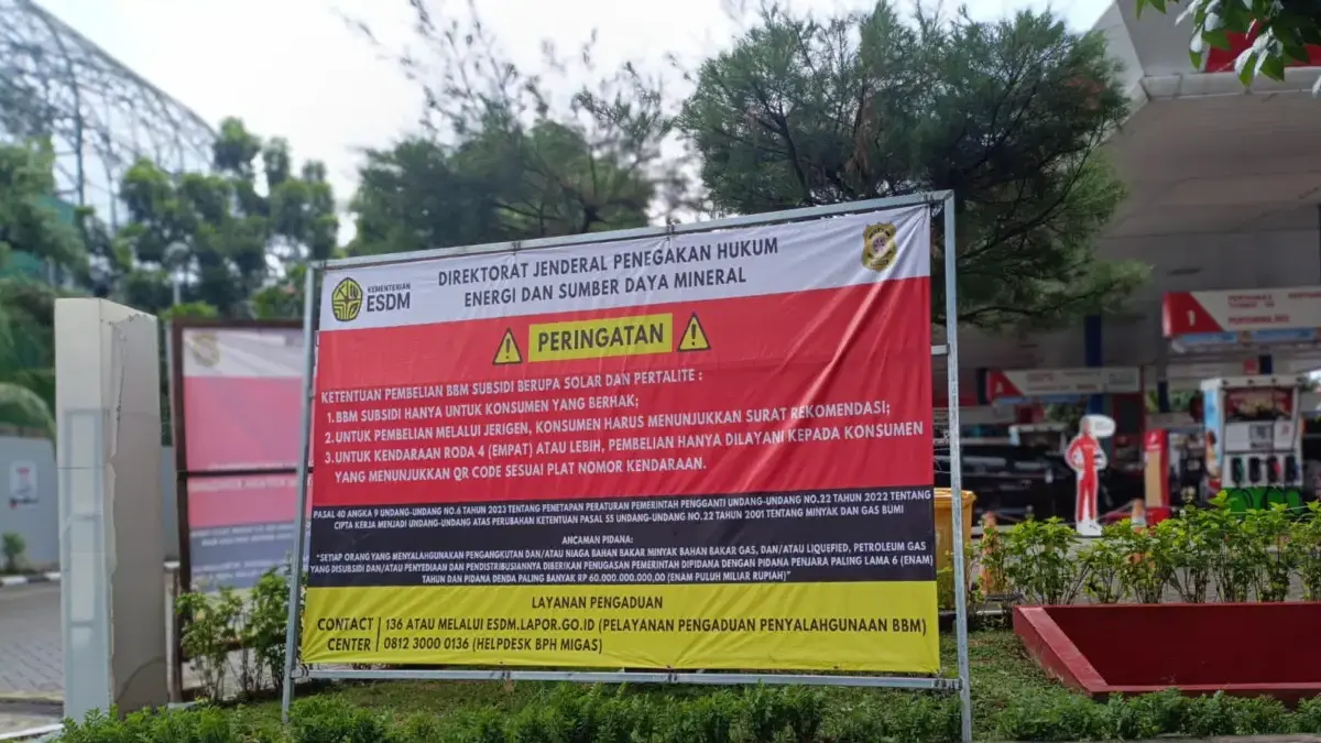 Pelanggaran Pengisian BBM Bersubsidi.