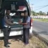 Program Polantas Polres Karawang Menyapa melalui Samsat Keliling (Samling) di Kecamatan Telagasari