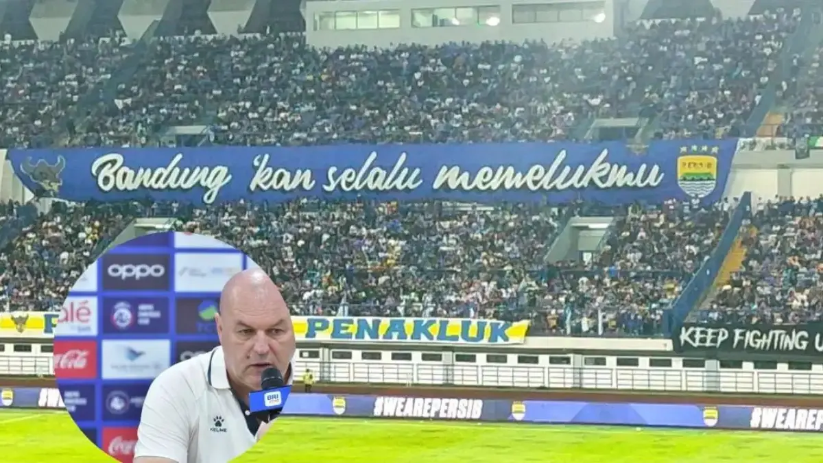16 Besar ACL TWO Persib Bandung vs Ranchaburi, Bojan Hodak : Berharap Dukungan Besar Bobotoh Pelatih Persib Bandung Bojan Hodak