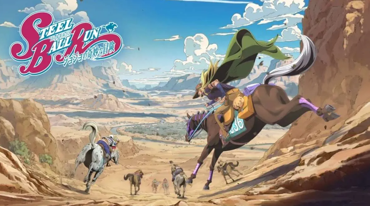 Steel Ball Run Langsung Gas, Episode Perdana 47 Menit