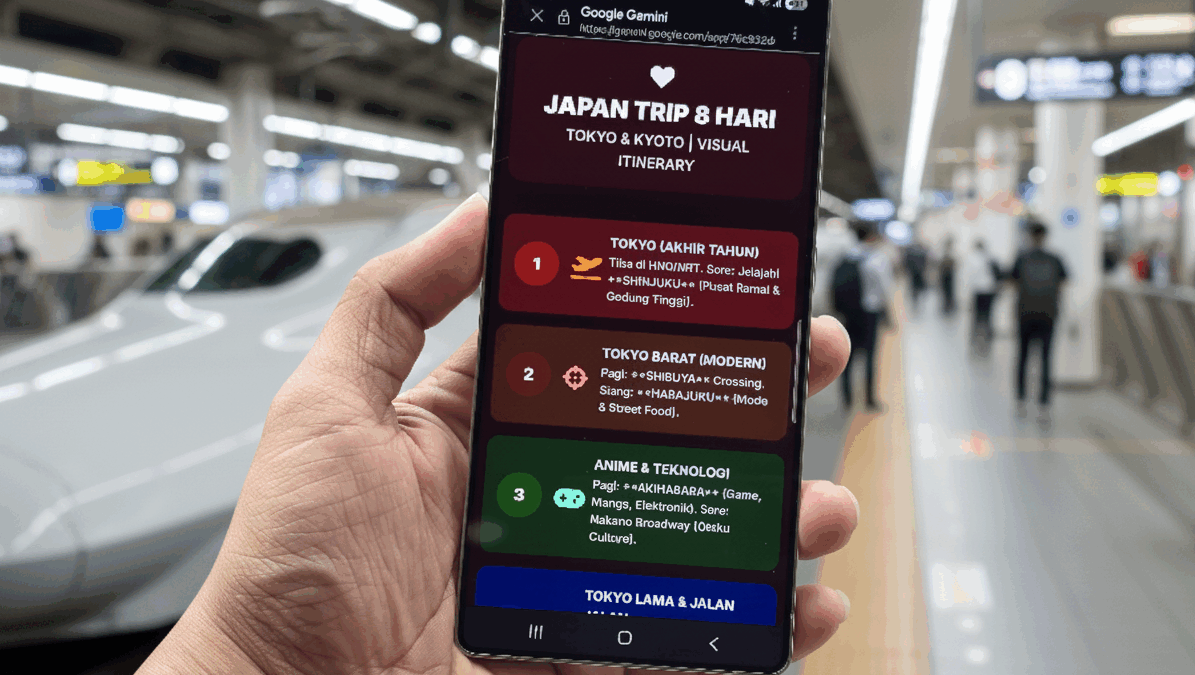 Liburan Akhir Tahun Makin Seru dengan Google Gemini di Galaxy S25 Ultra, Berkat Kamera Flagship 200MP Gemini Canvas di Galaxy S25