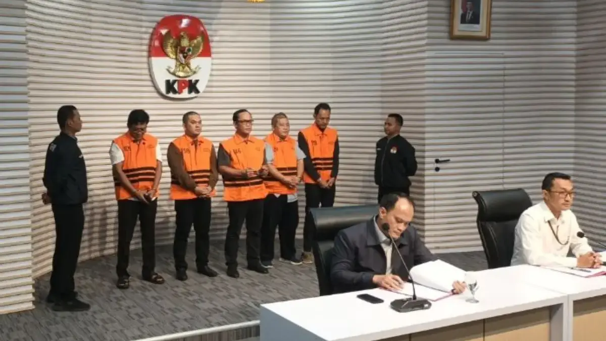 KPK Sebut Rp5,25 Miliar Dipakai Bupati Lampung Tengah Buat Pelunasan Utang Kampanye OTT Bupati Lampung Tengah.