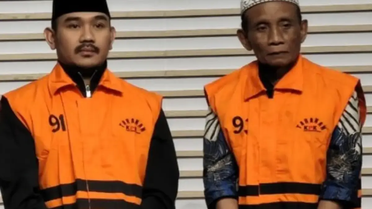Ade Kunang dan HM Kunang Terima Uang Ijon Proyek dari SRJ Rp 9,5 Miliar Tersangka kpk