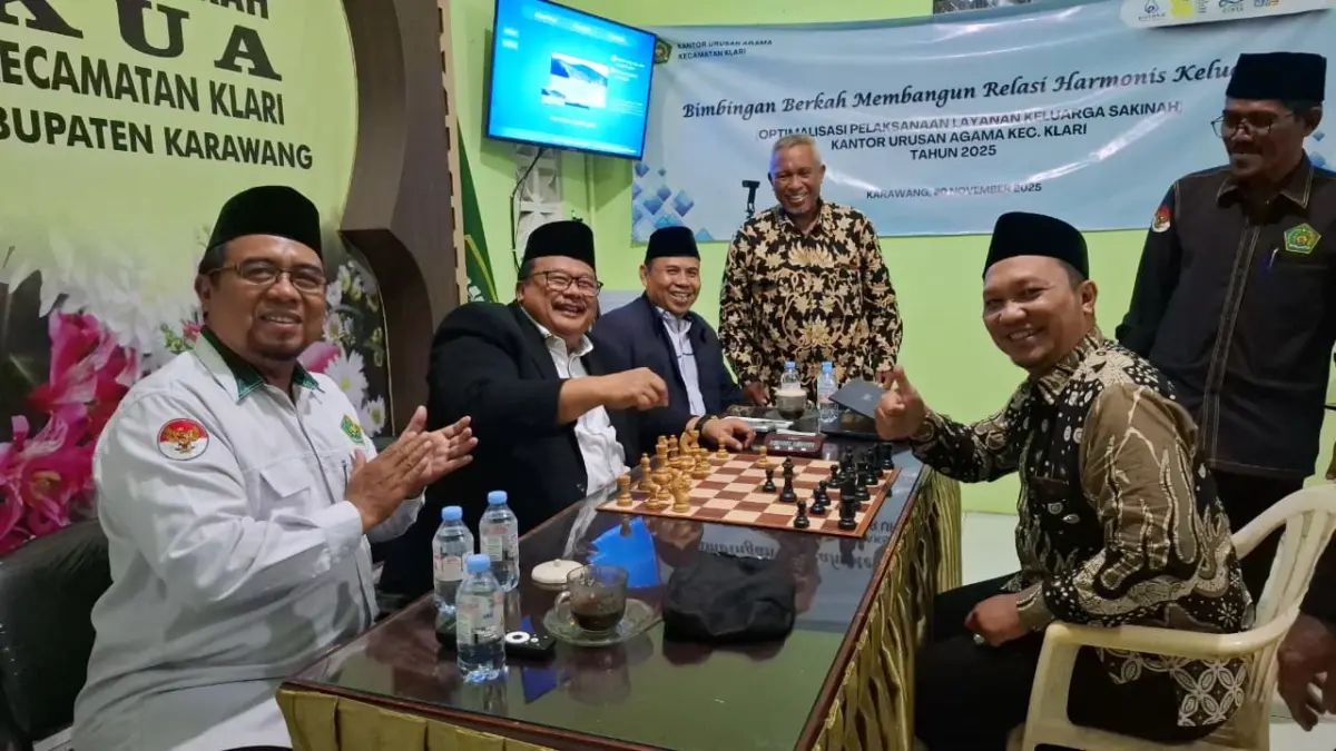 Lomba Catur Antar Amil.