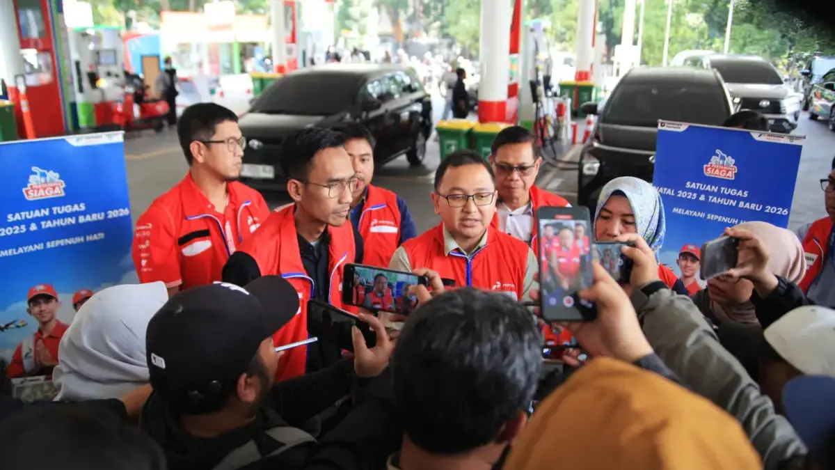 Pertamina Patra Niaga RJBB Pastikan Kesiapan Layanan dan Stok BBM Jelang Nataru 2025/2026 di Jawa Barat Kesiapan Layanan dan Stok BBM Jelang Nataru 2025/2026 di Jawa Barat.