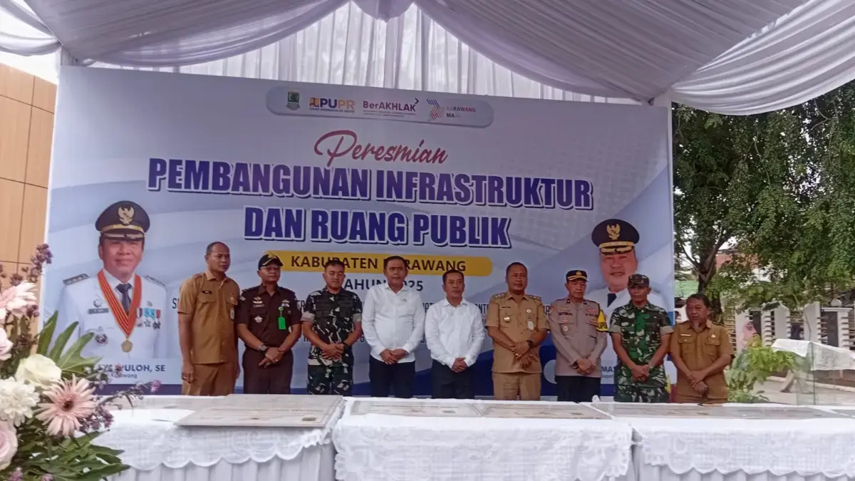 Bupati Aep Resmikan Sejumlah Pembangunan Infrastruktur dan Ruang Publik Bupati Aep