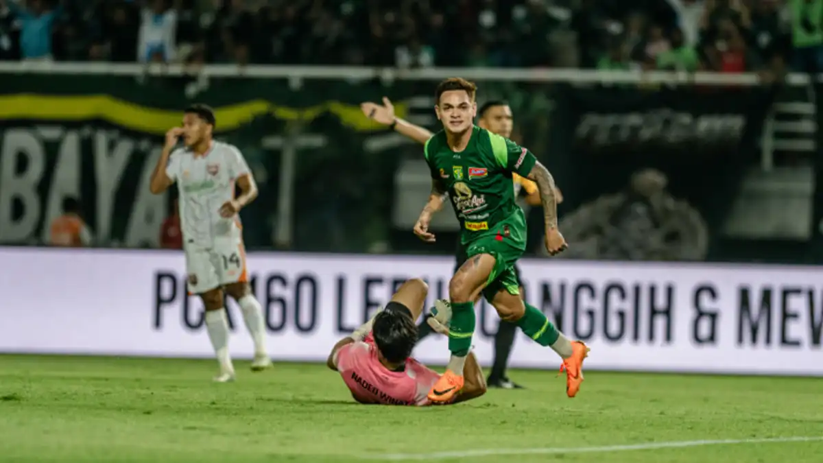 Hasil Super League: Gol Menit Akhir Selamatkan Persebaya dari Kekalahan atas Borneo FC Persebaya Surabaya