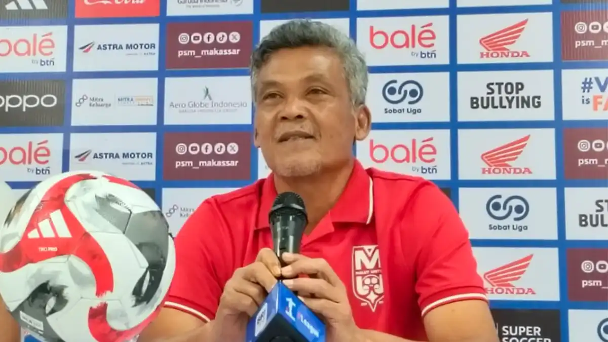 Hendri Susilo Waspadai PSM Makassar, Malut United FokHendri Susilo Waspadai PSM Makassar, Mus Jaga Konsistensi Hendri Susilo