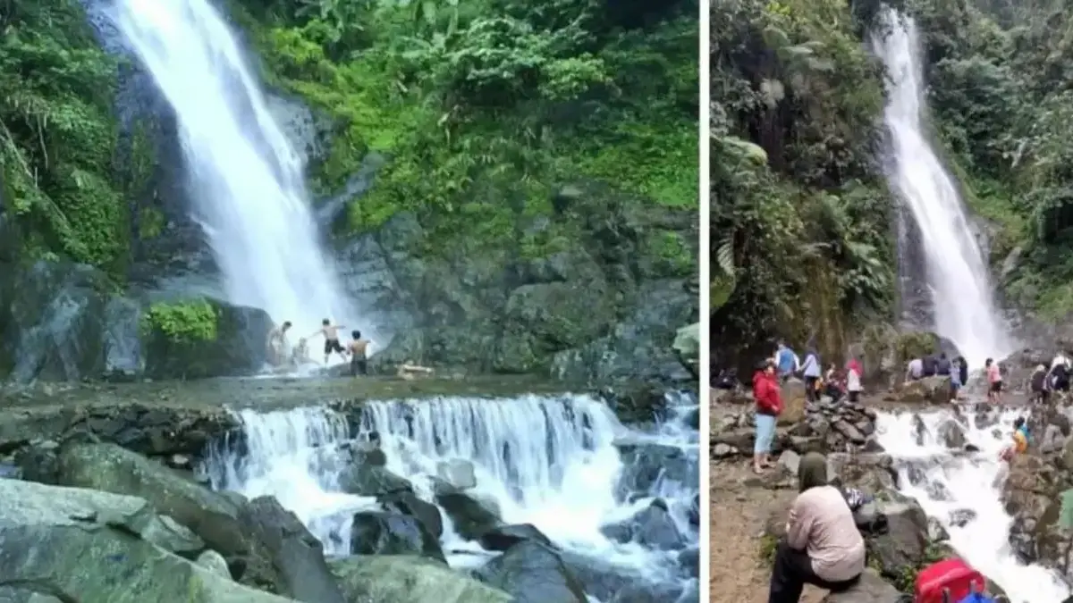 Curug Cigentis di Karawang.