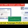 Lulus PPG Ini Panduan Lengkap Agar NRG Cepat Terbit dan Tunjangan Segera Cair