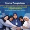 pendaftaran PPPK Tenaga Kependidikan Sekolah Rakyat 2025 dengan total 3.003 formasi