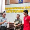 Ciro Alves bersama Asisten Manager Malut United FC mendatangi kantor Kemenkumham Proses Naturalisasi