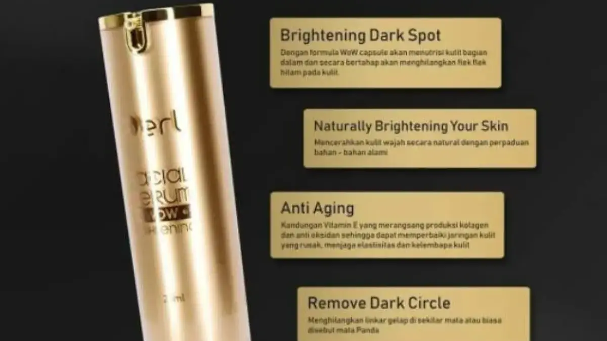 B ERL Wow Lightening Facial Serum