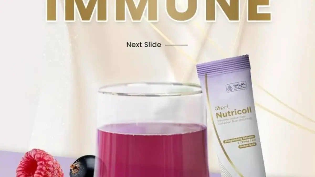 Kulit Kusam Capek Keriput Cepet? Minum Collagen Ini Bikin Glowing Fit dari Dalam – Mulai Umur 25+! B ERL Nutricoll Collagen