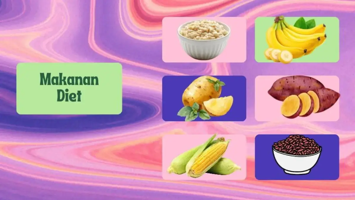 Oat Meal Pisang Ubi Kentang Jagung Nasi Merah Alternatif Diet Pengganti Nasi