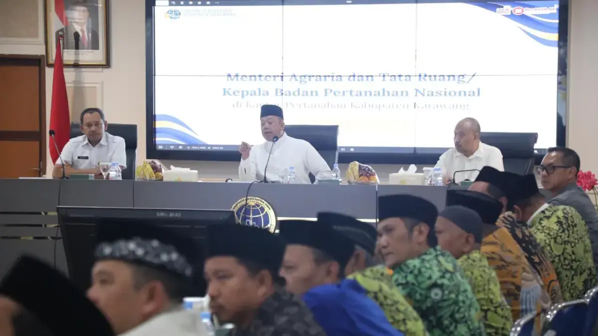 Libatkan Tokoh Agama, ATR/BPN Karawang Penyelesaian Sertipikasi Tanah Wakaf Sertipikasi Tanah Wakaf.