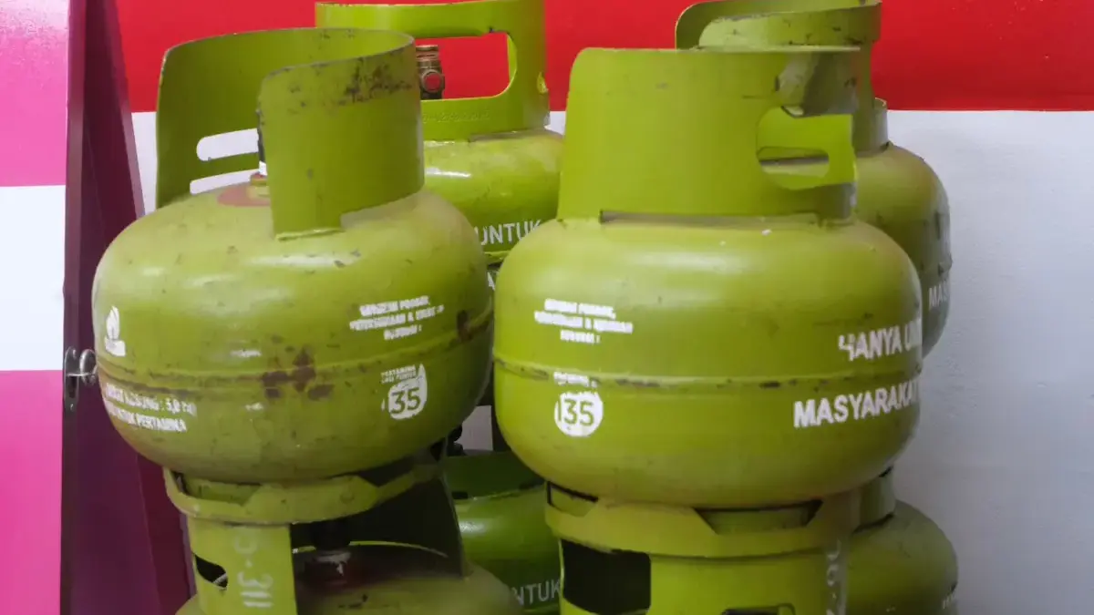 Pasokan LPG 3 kg.