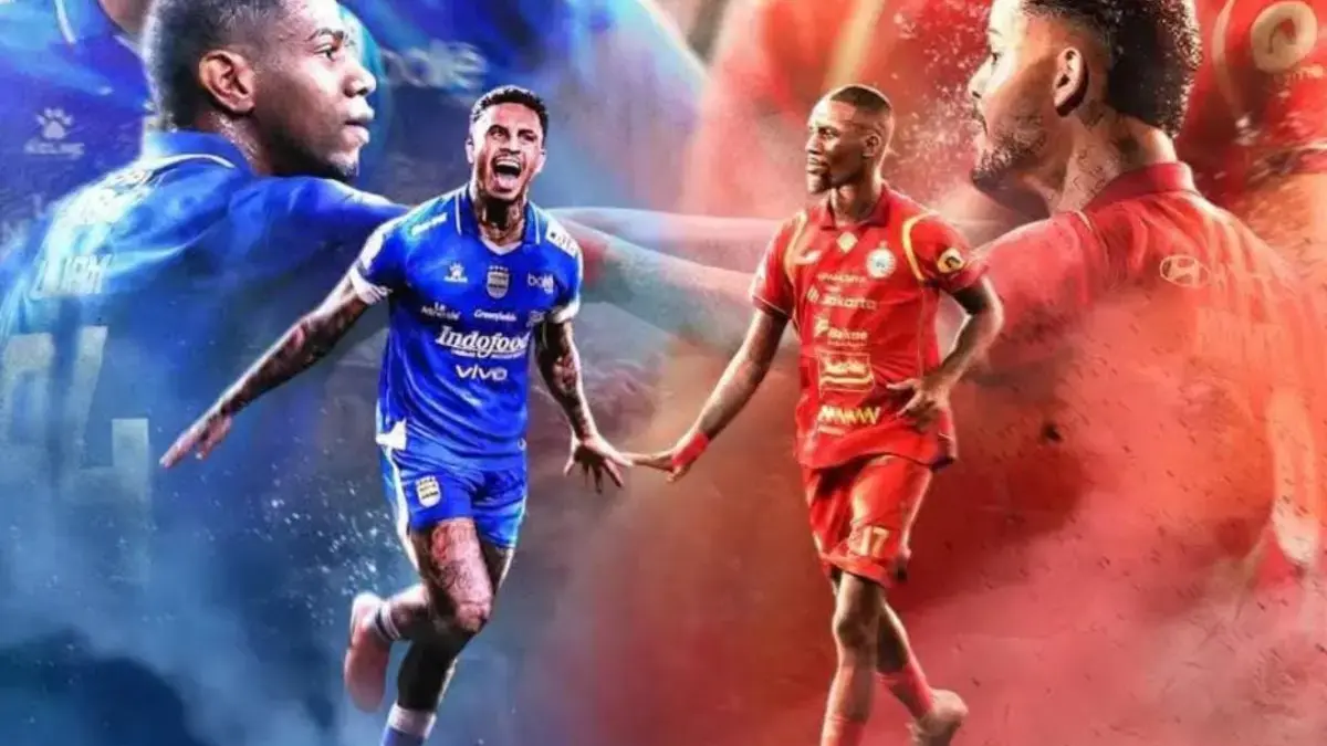Sedang Berlangsung LIVE! Derby Indonesia Persib Bandung vs Persija Jakarta