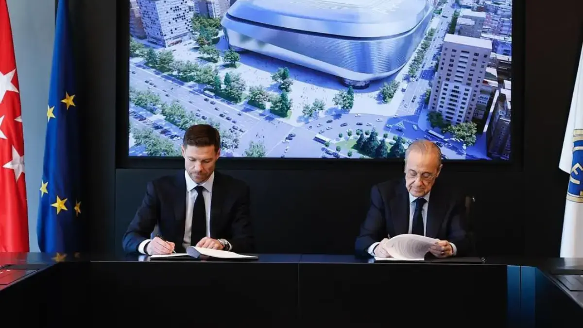 Xabi Alonso dan Florentino Perez