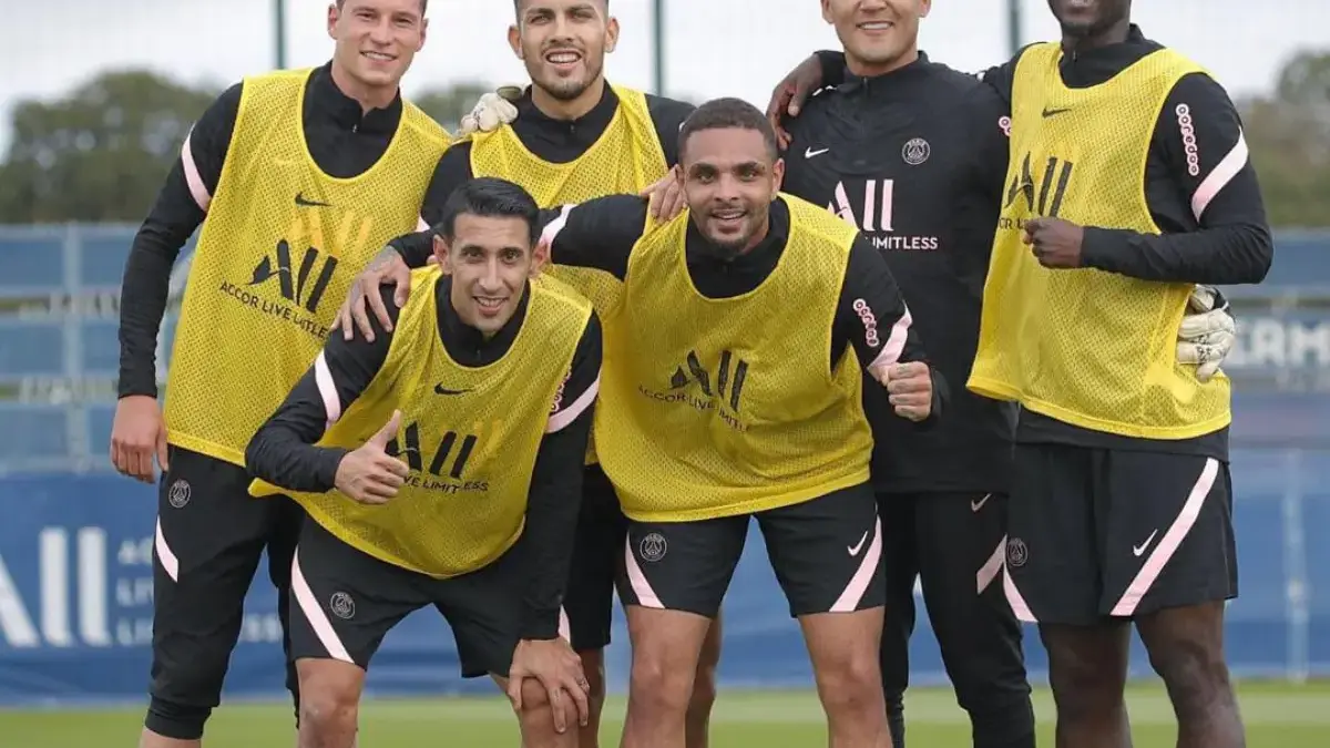 Anggel Di Maria, Layvin Kurzawa, Keylor Navas saat berseragam PSG