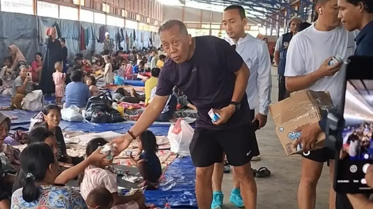 Tinjau Posko Banjir Purwadana, Saan Mustopa Pastikan Logistik dan Layanan Pengungsi Terpenuhi Wakil Ketua DPR RI, Saan Mustopa,