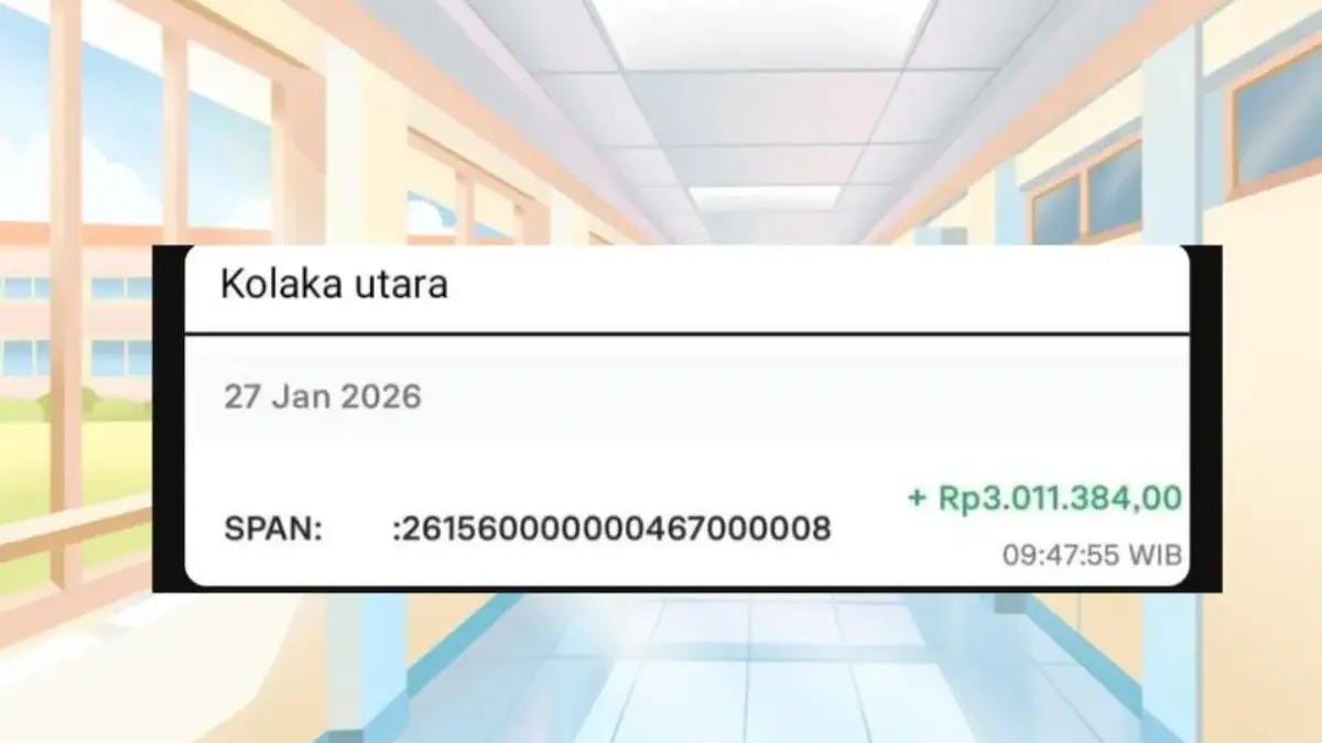 TPG Guru Januari Sudah Mulai Cair