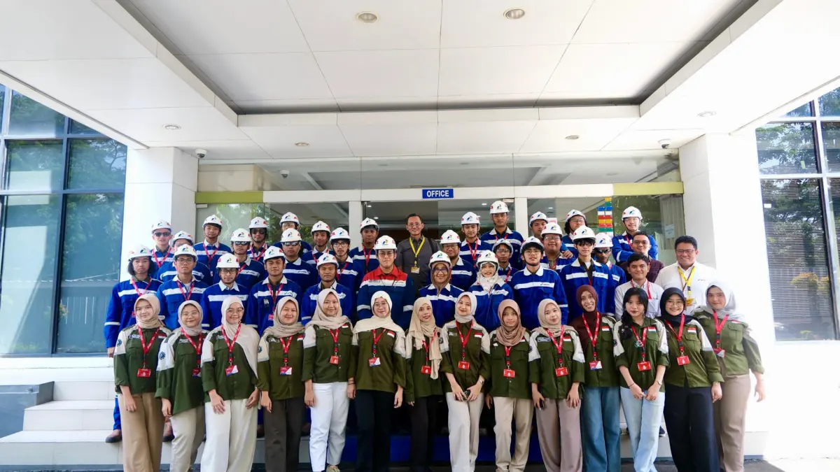 Pertamina RJBB Terima Kunjungan Universitas Pertamina, Perkenalkan Lebih Dekat Mengenai Distribusi BBM Pertamina RJBB dapat kunjungan dari universitas Pertamina