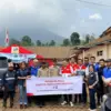 Salurkan Bantuan ke Masyarakat yang terdampak longsor di KBB