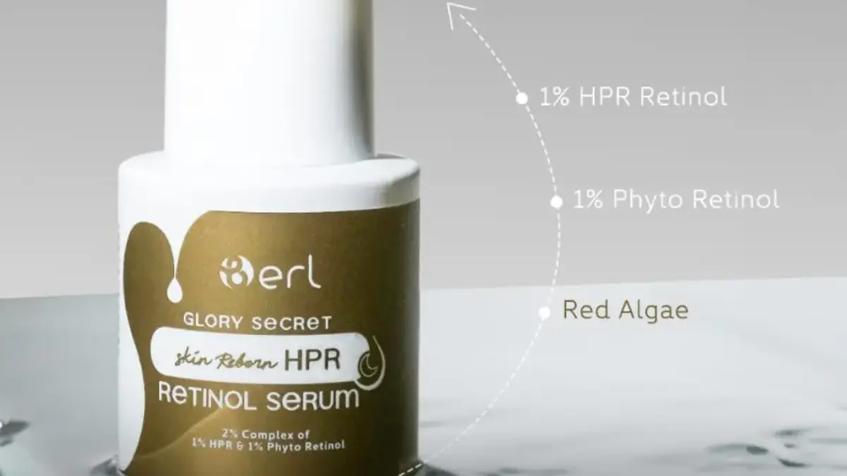 Takut Retinol Bikin Muka Purging? B ERL HPR Serum Gentle Aman Pemula, Glowing Tanpa Drama! B ERL HPR Retinol Serum
