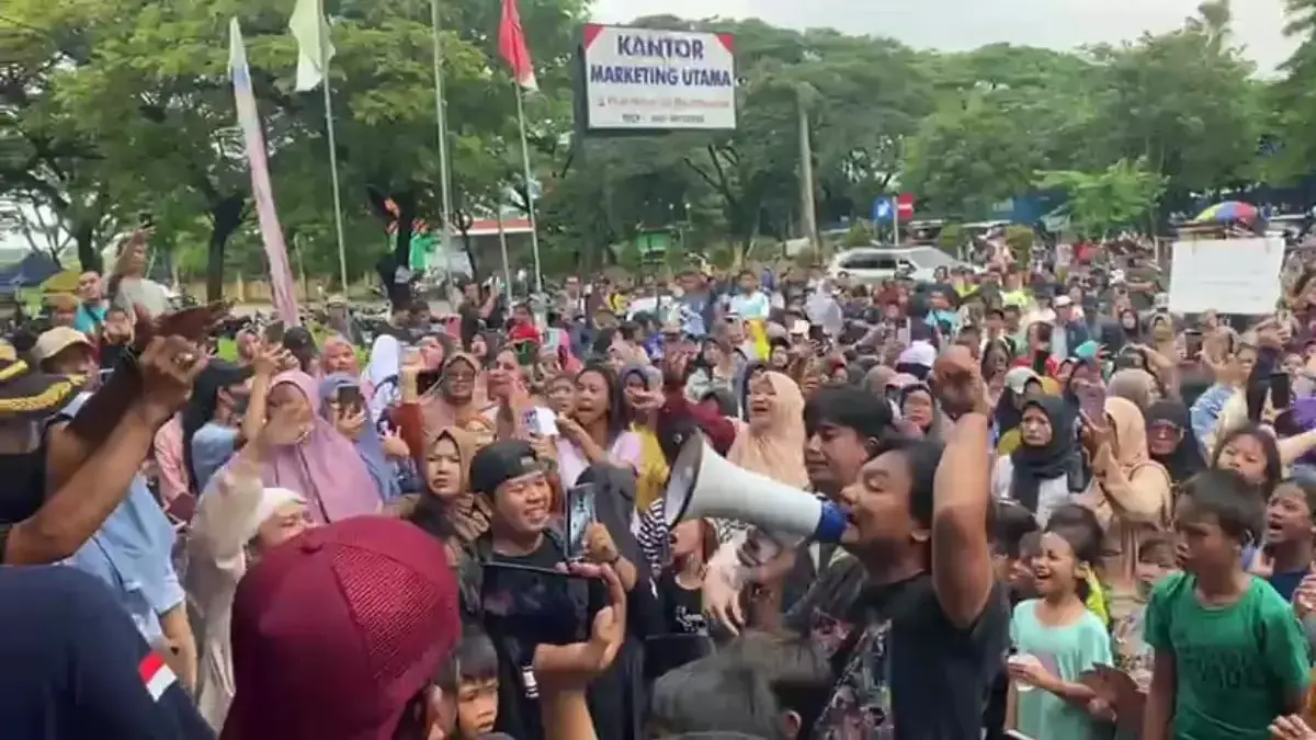 Ratusan Warga PNR Ngamuk ke Pengembang