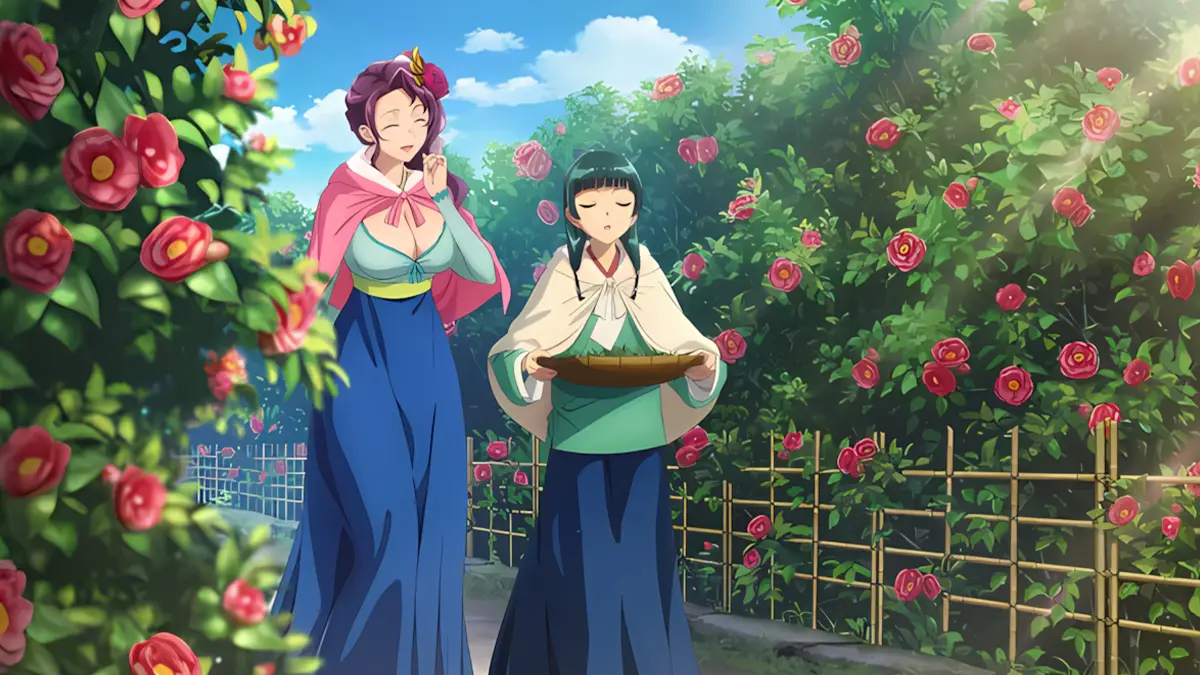 Visual Musiman Januari The Apothecary Diaries Pamer Maomao & Meimei