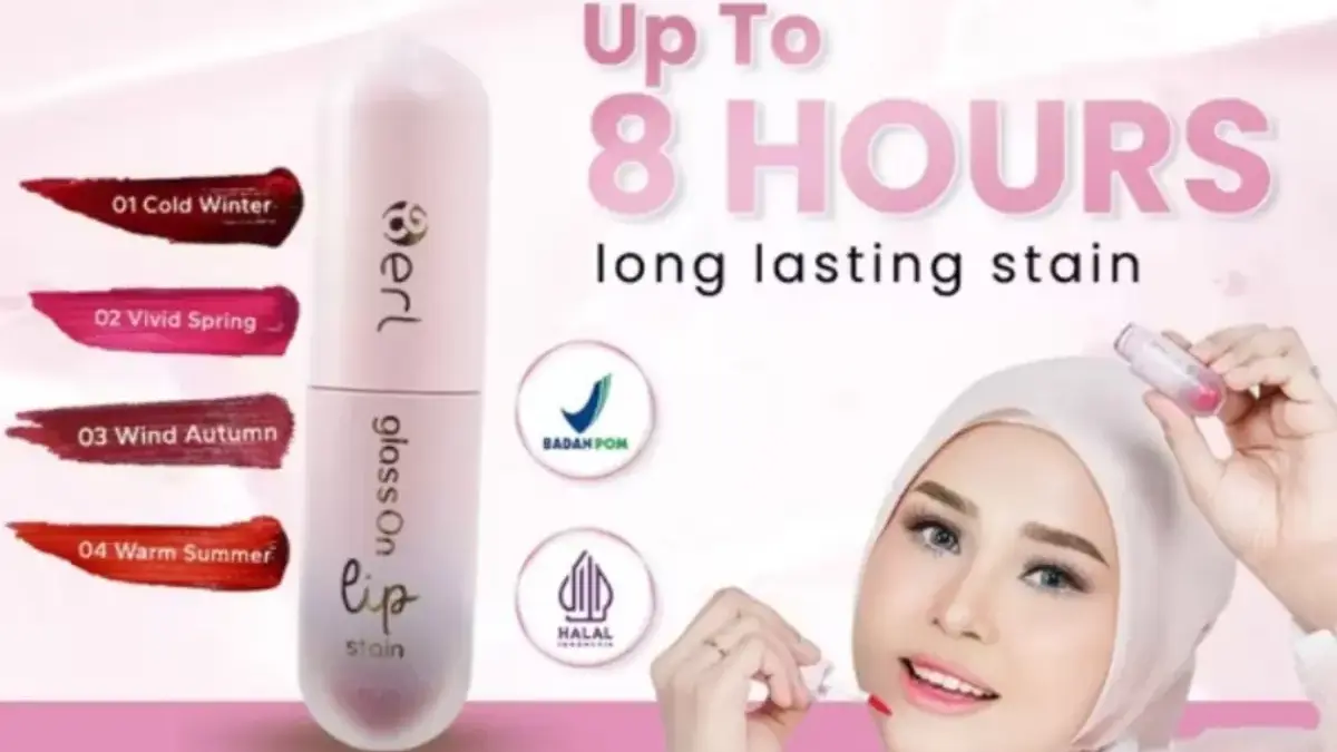 B ERL Glass on Lip Stain