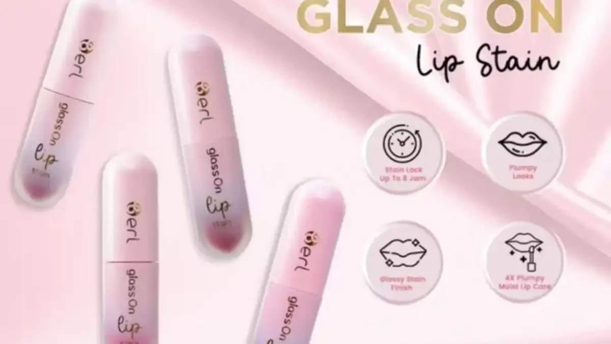 B ERL Glass on Lip Stain