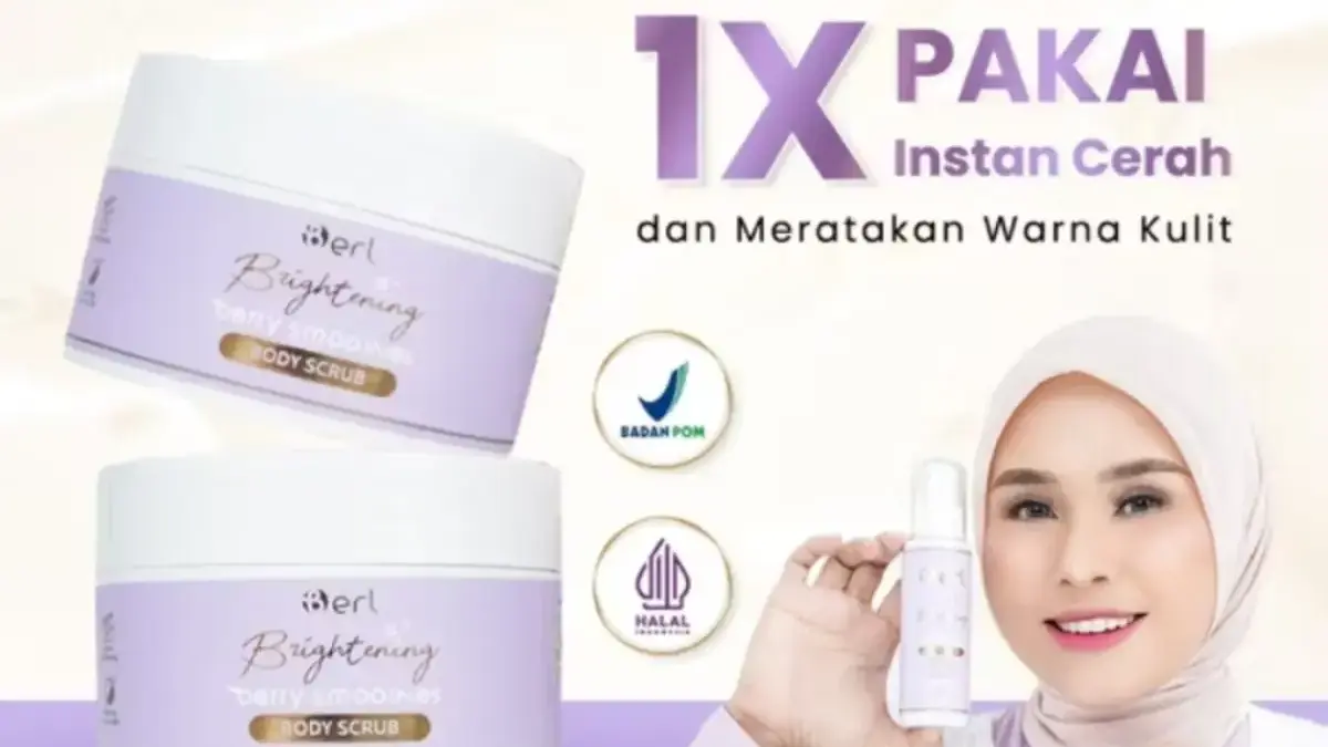 B ERL Brightening Berry Smoothies Body Scrub