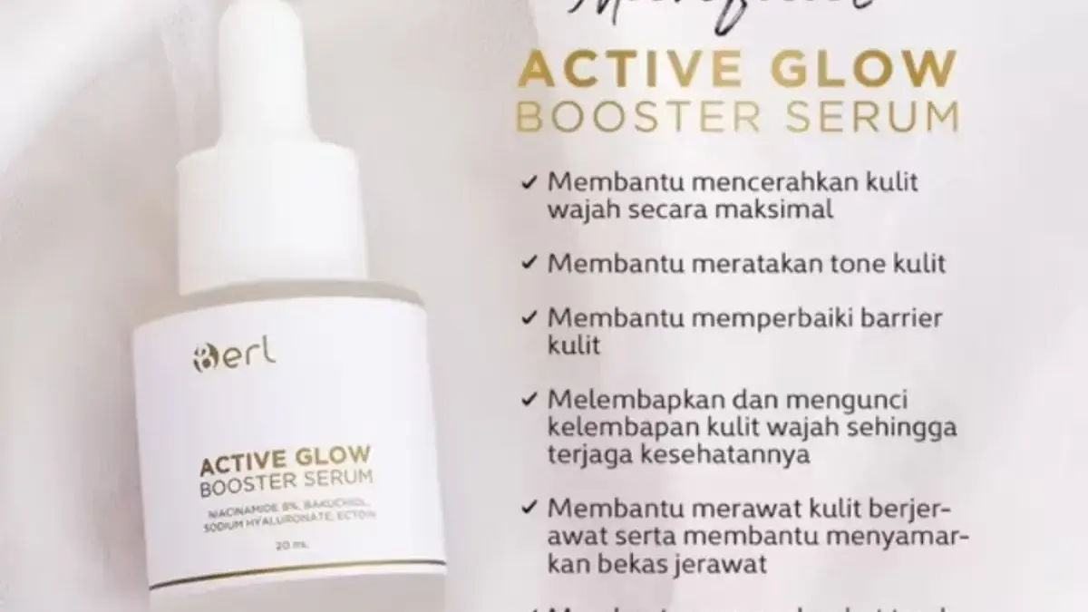 B ERL Active Glow Booster Serum
