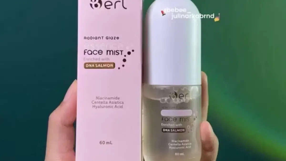 Face Mist B ERL Andalan yang Bikin Kulit Cerah Sekaligus Praktis! B ERL Face Mist