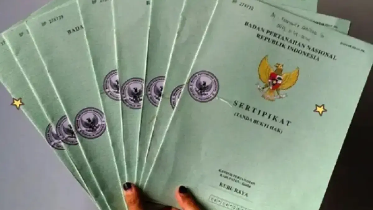 Ilustrasi Sertifikasi aset.