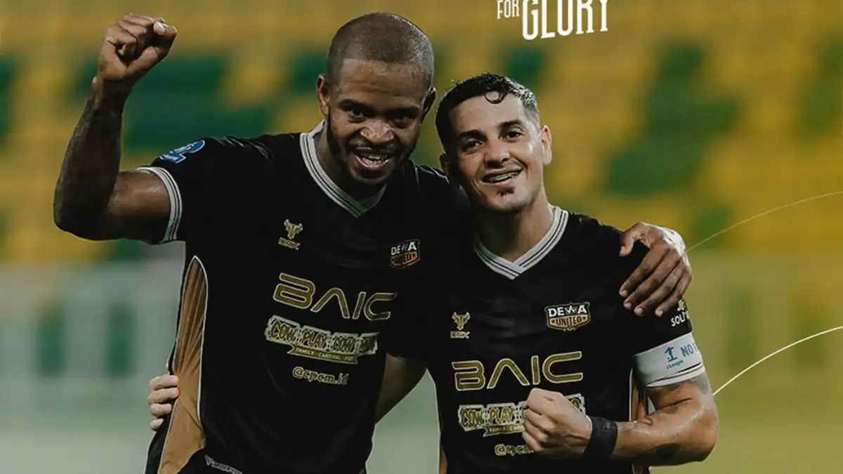 Hasil Super League: Dwigol Alex Martins Antar Dewa United Tekuk Arema FC 2-0 Dewa United FC