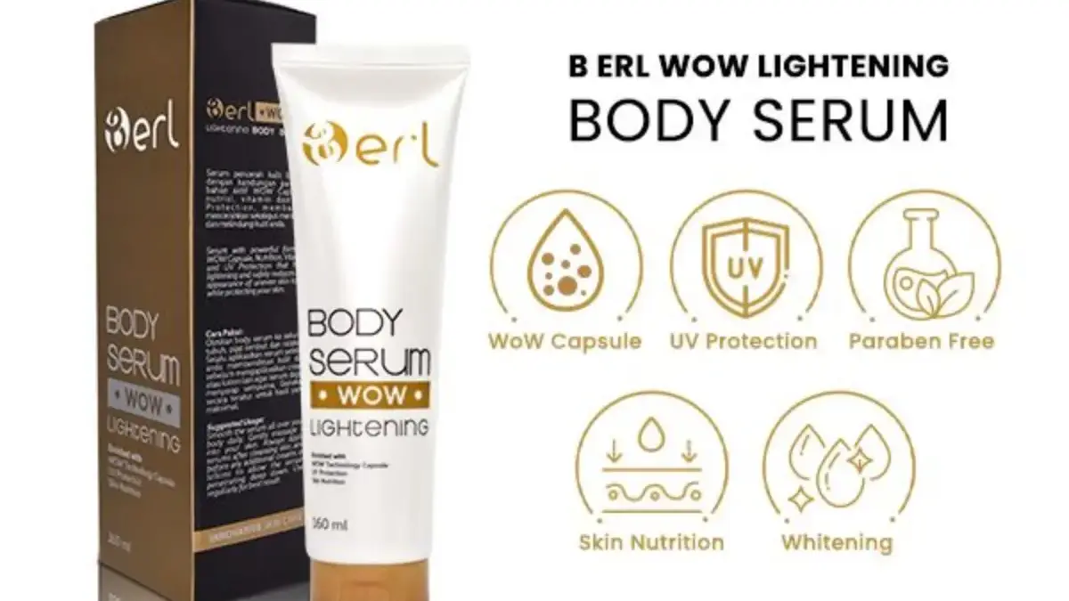 B ERL Body Serum WOW Lightening