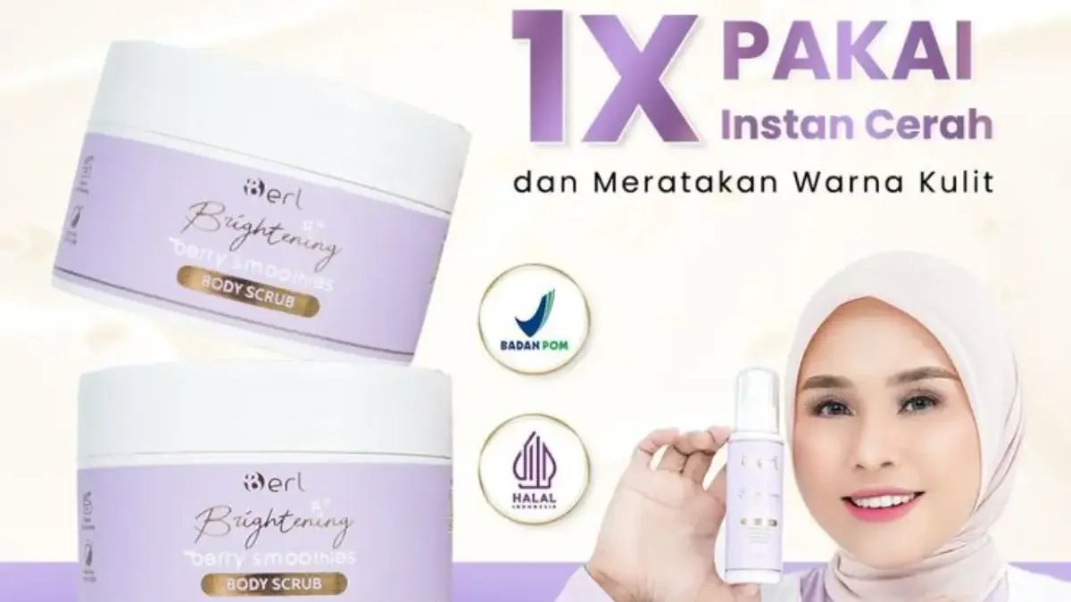 B ERL Brightening Berry Smoothies Body Scrub