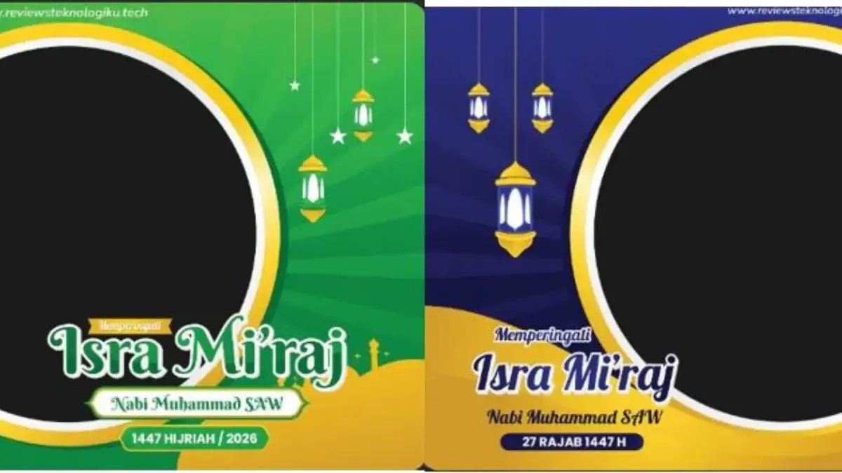 Twibbon Isra Miraj 2026 Terbaru