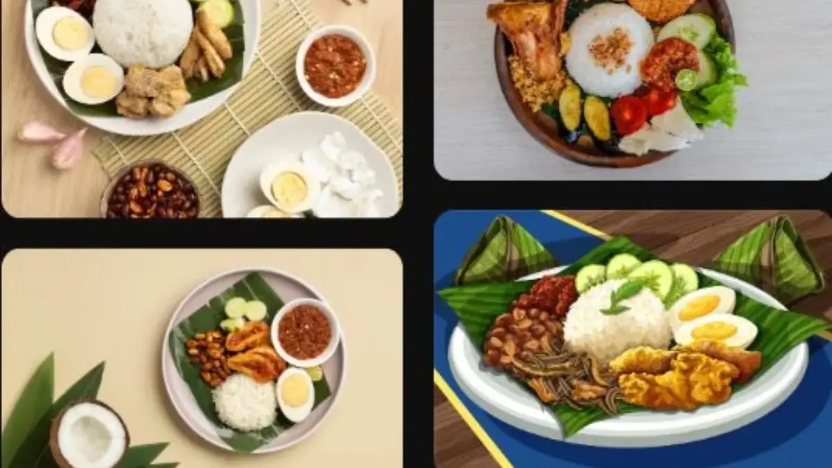 Ilustrasi Makanan Sunda.