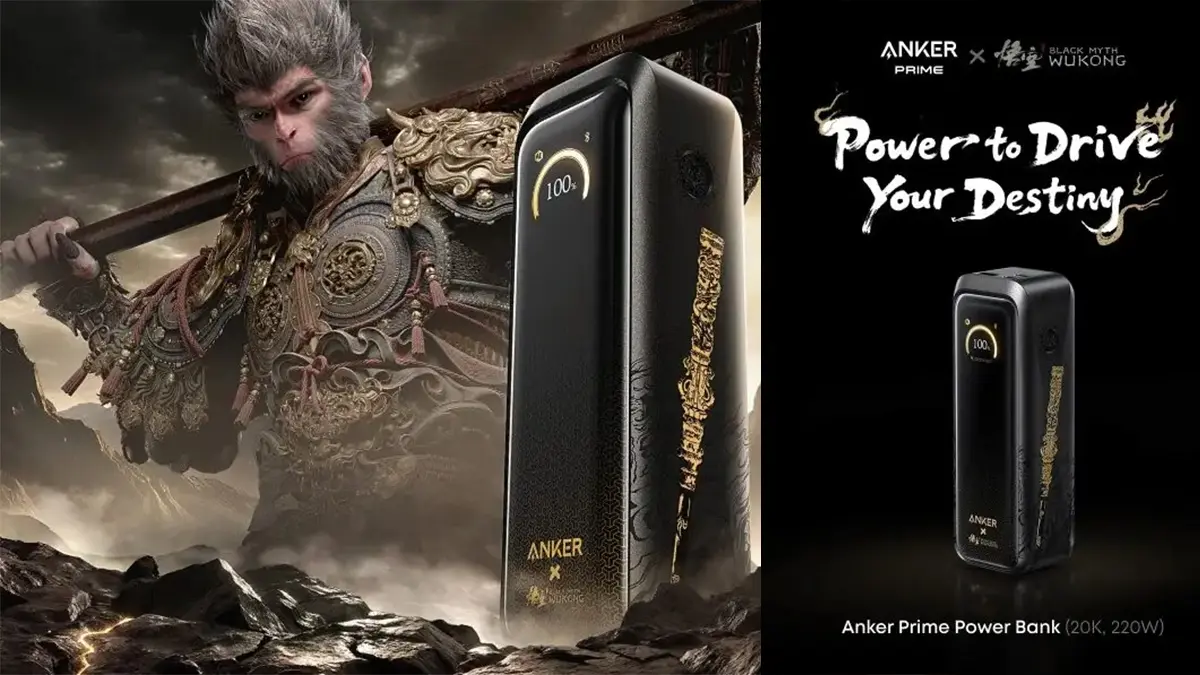 Anker x Black Myth: Wukong, Power Bank Edisi Spesial Siap Bikin Ngiler