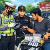 Bawa Sabu, Pengendara Motor Diamankan Polisi.